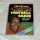NFL O.J. Simpson Autographed 1983 Football Price Guide w/ Collector Card — photo 1