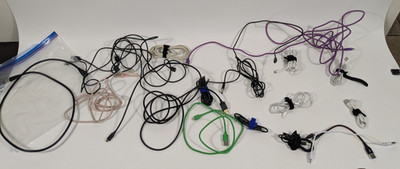 Lot Of 16+ USB A Male to Mini USB Male Printer Camera Cables Various Lengths