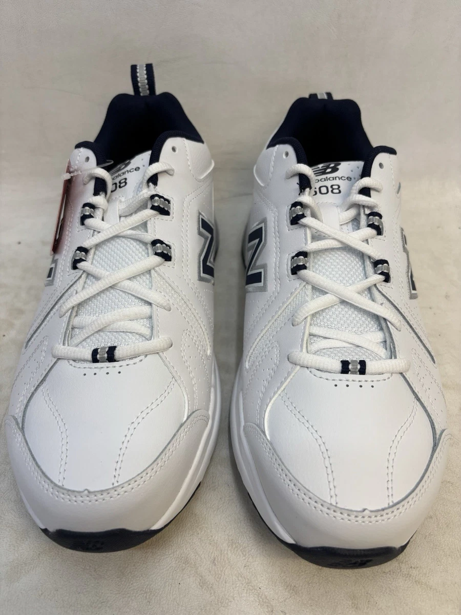 New Balance Mens Shoes Size 9.5 4E 608 V5 MX608WN5 White Lace-Up Sneaker
