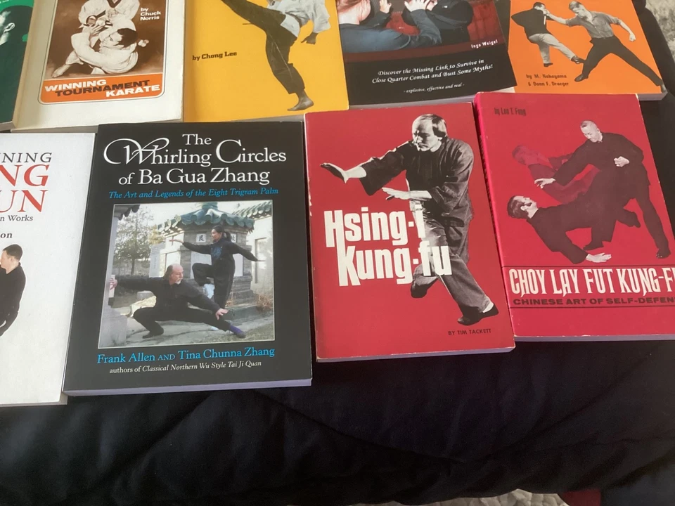 Martial Arts Books Lot of 20, Bruce Lee, Chuck Norris, Wing Chun, + more — 第 4/4 张图片