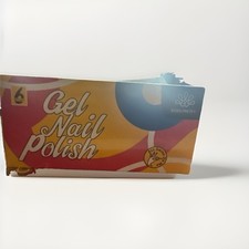 6-Pack Born Pretty Jelly Gel Nail Polish Sheer Transparent New Sealed 7ml