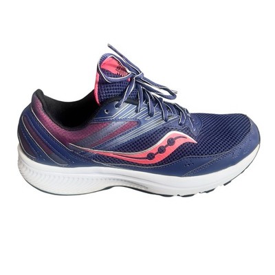 Saucony Cohesion 15 Running Shoes Navy Blue Pink Womens Sz 11
