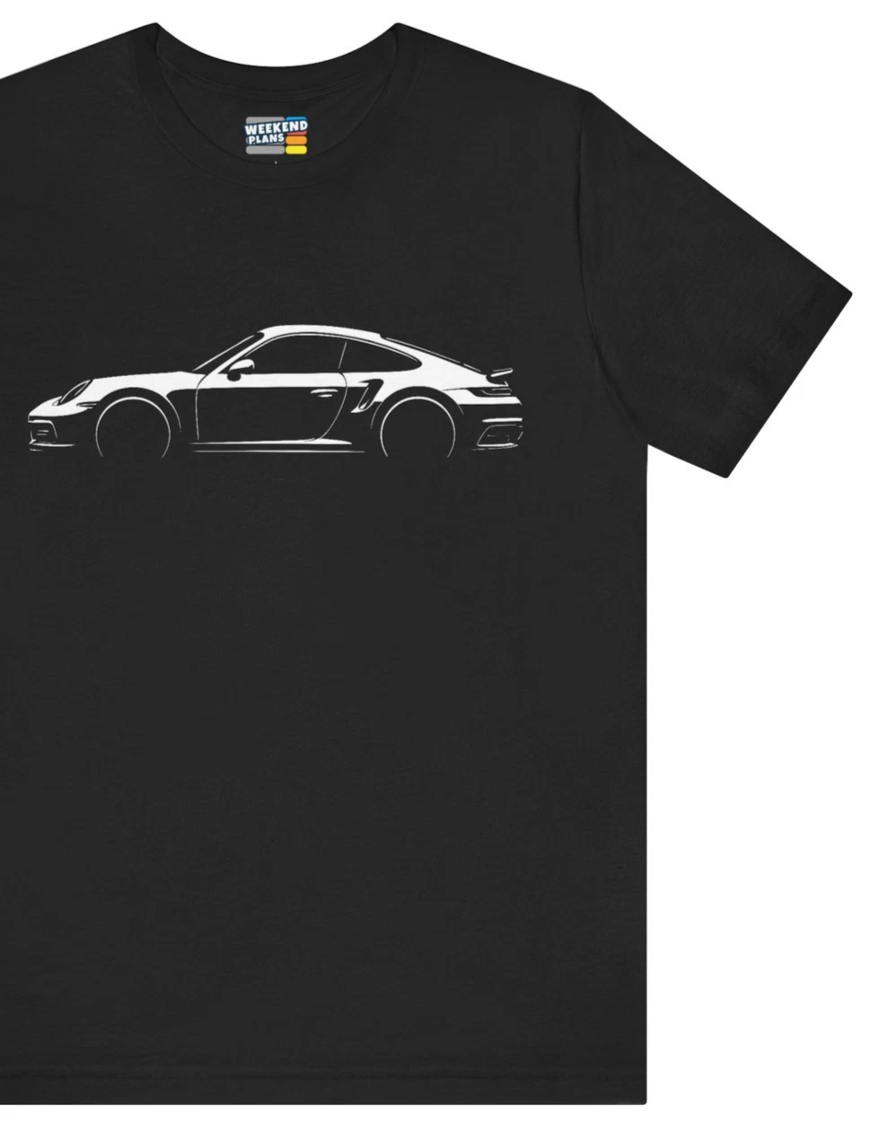 992 Porsche 911 Turbo Silhouette T-Shirt – Base / S Coupe (2020–2025)