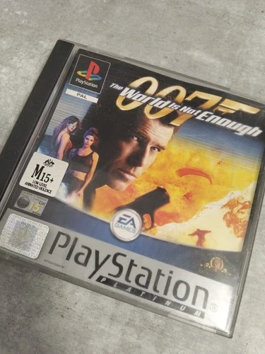 007: The World Is Not Enough PS1 (Sony PlayStation 1, 2000) PAL