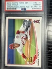 2013 Topps All-Star Rookie Cup - Mike Trout #AL-11 card Angels PSA 10 Gem Mint