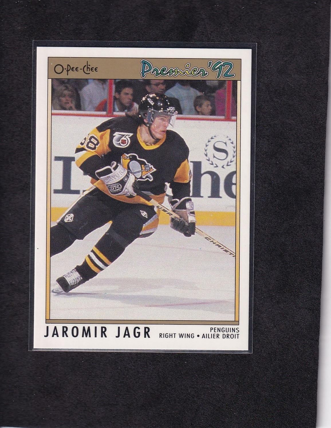 Jaromir Jagr #24 Hockey Cards 1991 O-Pee-Chee Premier trading card — raw and PSA graded price guide