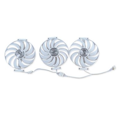 GPU Lüfter für ASUS ROG Strix RTX 3070 3080 3090 White CF1010U12S 95mm Neu