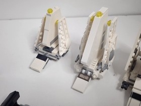 LEGO 20010 REPUBLIC GUNSHIP & 4494 Shuttle Plue Extra Minis Tie, Tank, Bombers