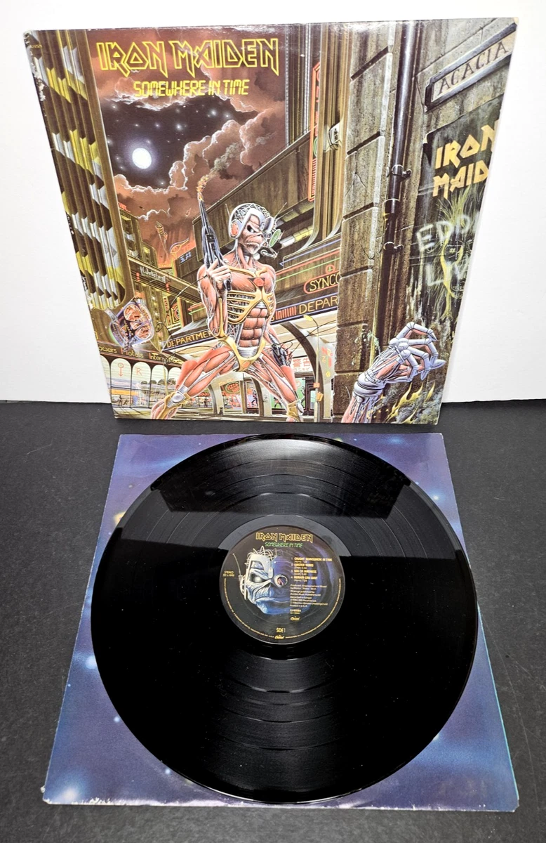 Iron Maiden Etched 33 RPM Speed Vinyl Records for sale | eBay