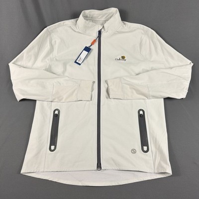 Stitch Golf Jacket GT Chest Logo Medium Nimbus Polyester Spandex NWT MSRP $250