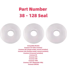 3Pcs 38-128 Valve Seal Fits Crosman 357 38T/C 99 454 500 1008 1077 SSP250 Airgun