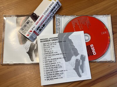Michael Jackson Number Ones Japan OBI CD (Epic 2003) | eBay