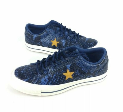 blue and gold converse