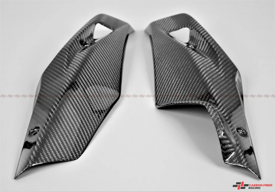 Carenados de vientre BMW R1200R 2015-2018, R1200RS - 100 % fibra de carbono Foto 2 de 3