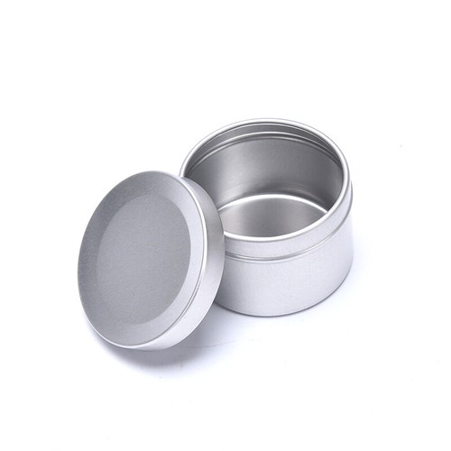 Candle Jars with Lid Bulk Round Candle Container Tins Empty Storage Box Jar - Picture 6 of 16
