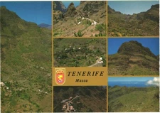 Masca Tenerife Spain Views of Masca Mountain Village Postcard
