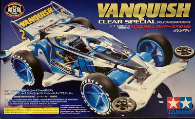 TAMIYA 94864 Mini 4WD VANQUISH Clear Special (VS Chassis