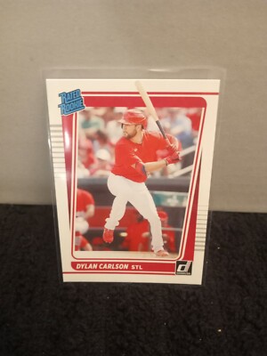 2021 Donruss Base Rated Rookies #37 Dylan Carlson St. Louis Cardinals