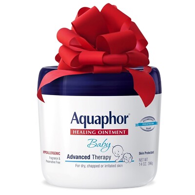 Aquaphor Baby Healing Ointment Advanced Therapy Skin Protectant, Dry Skin and Di