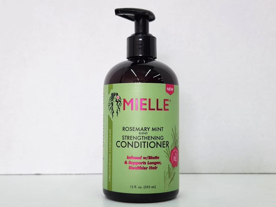 MIELLE Rosemary Mint Strengthening Curly Hair Care Products 7PCS BUNDLE SET - Image 3 of 4