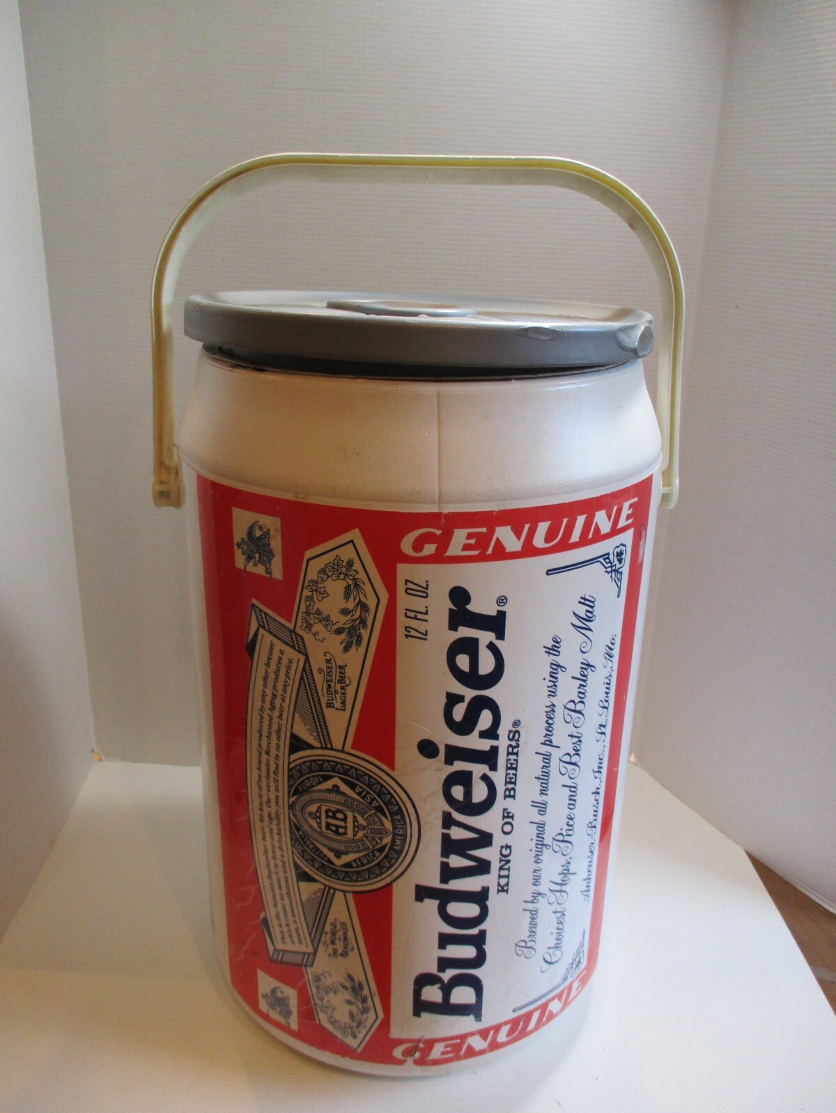 Vintage Budweiser Beer Can Cooler 1998 Kooler Kraft Budweiser King of Beers