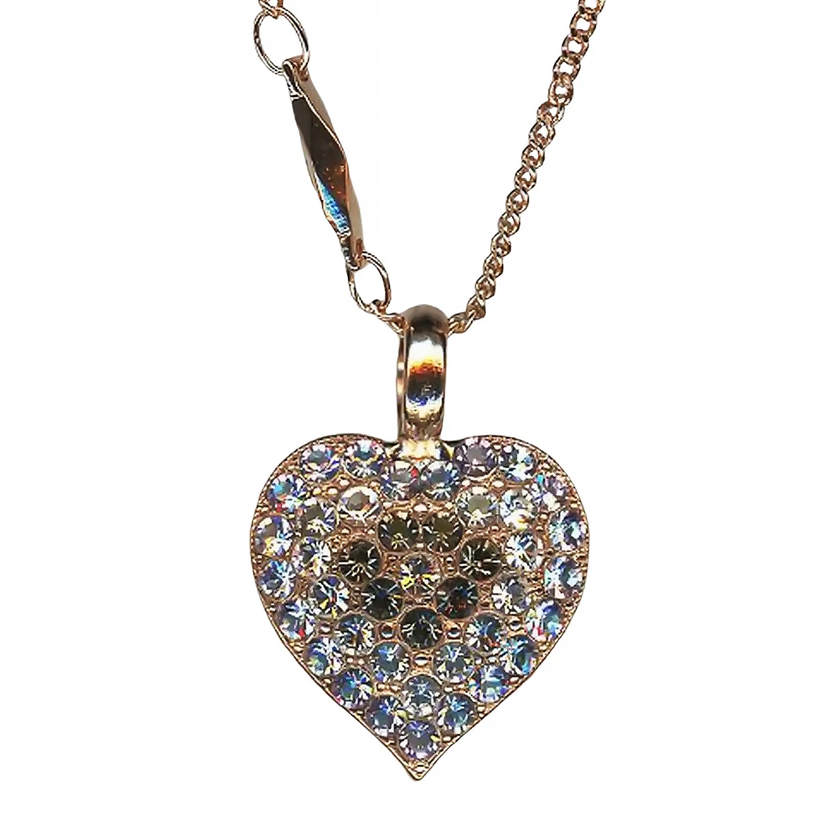 Black diamond heart necklace deals