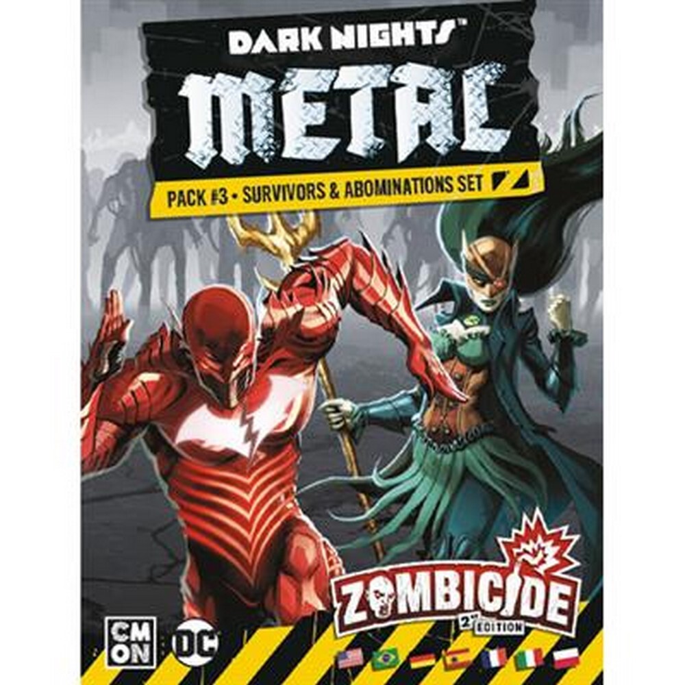 Zombicide 2Ed.- Dark Nights: Metal Pack 3 Gioco da Tavolo