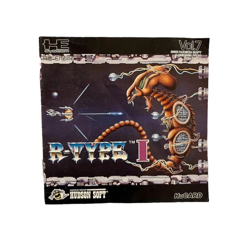 R-TYPE I 1 NEC PC-Engine Hu-Card Video Game by Irem Hudson Soft Japan Retro - Image 4 of 4