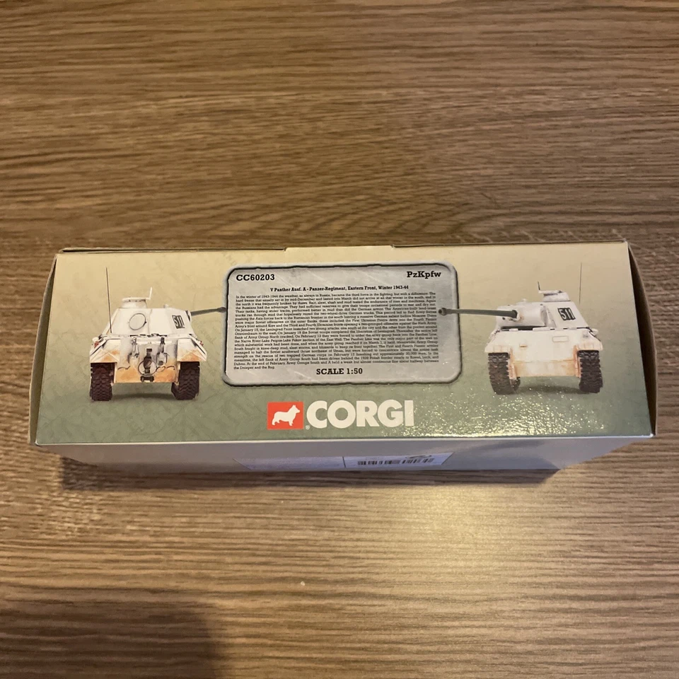Corgi CC60203 Op Barbarossa PzKpfw V Panther Ausf.A, Panzer Regt, Russia 1:50 - Image 3 of 4
