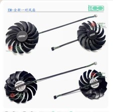 New Graphics Card Fan PLD10010B12HH For MSI RTX3060 3060ti 3070 VENTUS 2X Parts