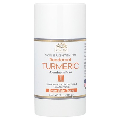 Skin Brightening, Aluminum Free Deodorant, Turmeric, 2 oz (85 g)