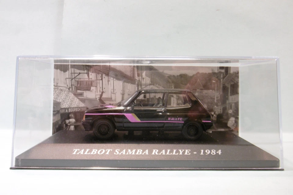 Altaya / Ixo - TALBOT SAMBA RALLYE 1984 noir BO 1/43 - Photo 3/4
