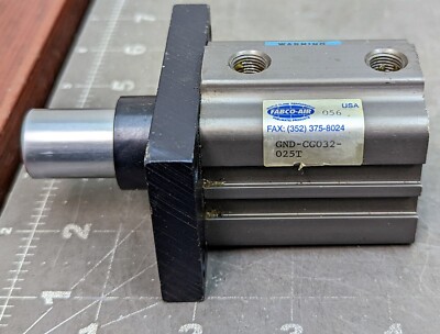FABCO GND-CG032-025T Doubling Acting Pneumatic Cylinder Tested Working Pu [OF44