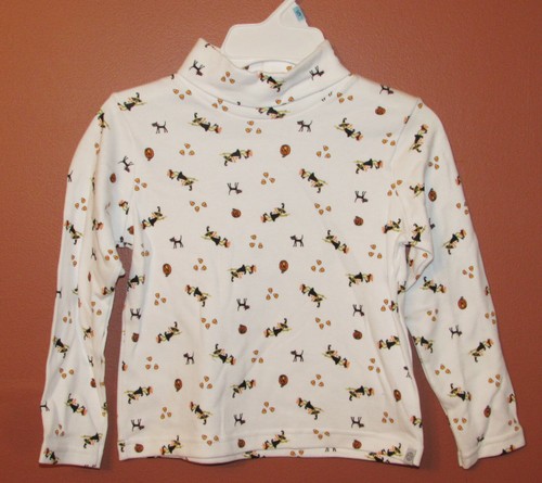 Girls Halloween Turtleneck LS Shirt 
