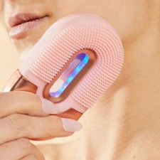 Skin Gym Tilka Cleansing Brush with LED, 3 Speeds, Sonic Vibrations