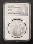 2023 FIJI MS 70 “1893 CC" MORGAN SILVER DOLLAR NGC Early Rel., Stunning Coin