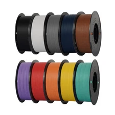 10KG 1.75 mm PLA PETG Silk Matte Bundles 3D Printer Filament 1KG Roll Mix Colors