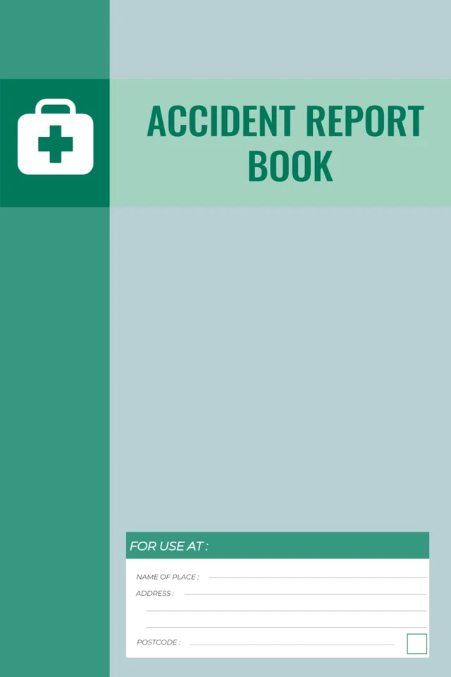 Accident Report Book: Accident & Incident Report Book / Health and Safety Record
