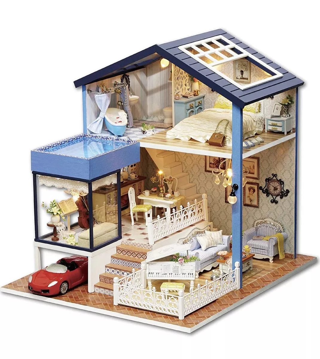 Happy Together DIY 3D Miniature Dollhouse Kit