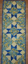Hand Made Quilted Table Runner/ Topper /Wallhanging 16"x44"