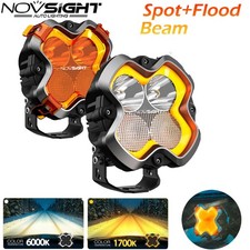 Novsight Halo Pro Series 6 Led Work Light Pod Off Road Spot Flood Beam Combo