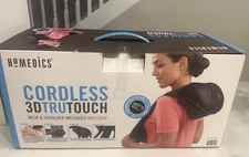 New HoMEDICS NMS-630H Cordless 3D Trutouch Neck & Shoulder Massager With Heat!!