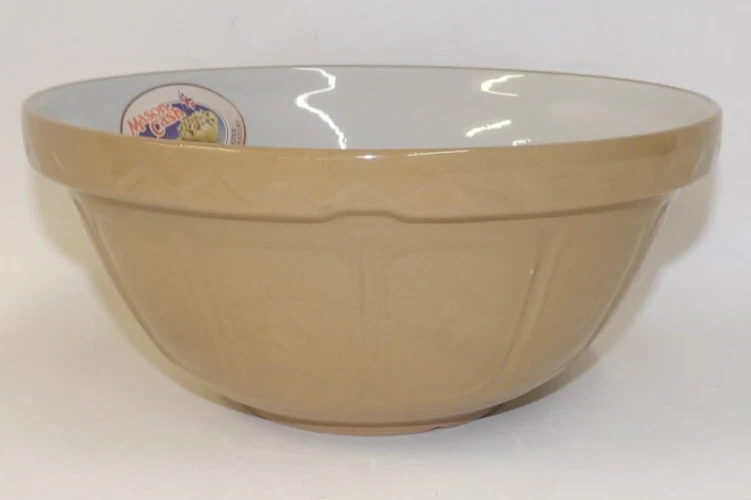 Vintage Mason Cash & Co Mixing Bowl Church Gresley England #24