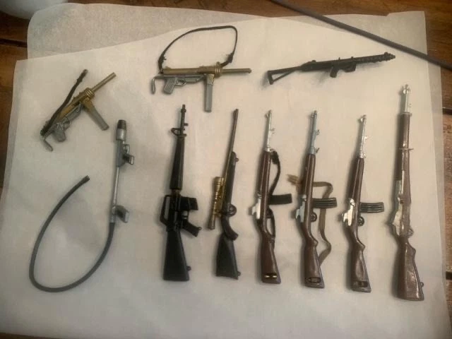 Gun G.I. Joe Military & Adventure Action Figures 1960 Year