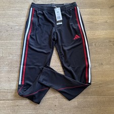 Adidas Women s Aeroready Tiro Track Pants Black/Team Power Red Size X Small