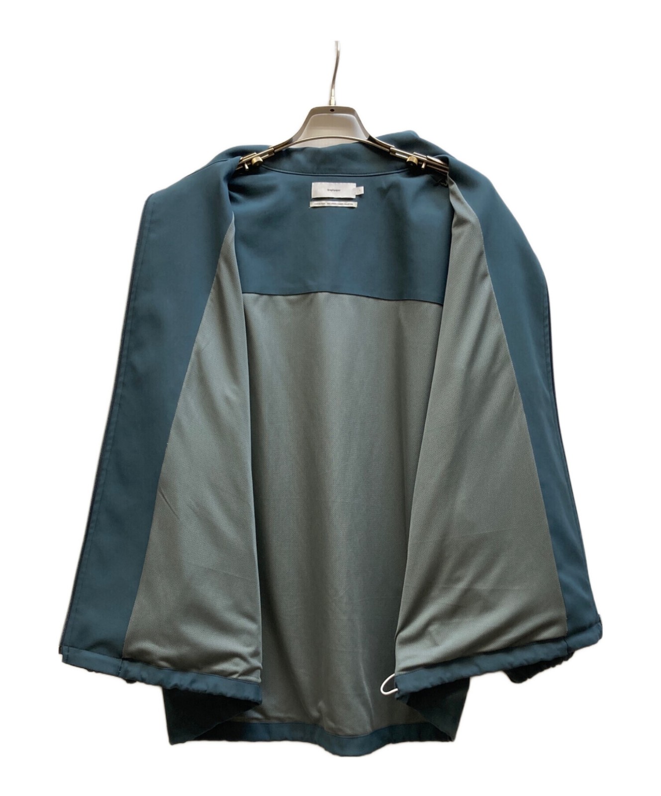Graphpaper Stretch Double Satin Track Blouso Size… - image 3
