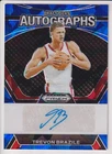 TREVON BRAZILE 2024 PANINI PRIZM DRAFT PICKS BASKETBALL AUTOGRAPH CARD #D 69/75