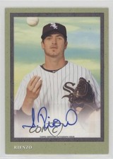 2014 Topps Turkey Red Green 8/10 Andre Rienzo #TRA-8 Auto nd3