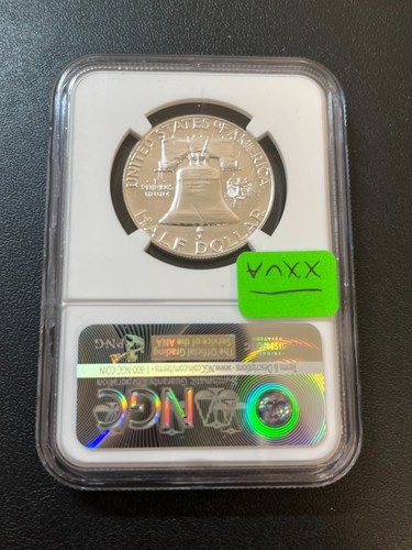 1962 PROOF FRANKLIN HALF DOLLAR NGC PR-67 - SILVER PROOF - CERTIFIED SLAB - 50C - Picture 2 of 2