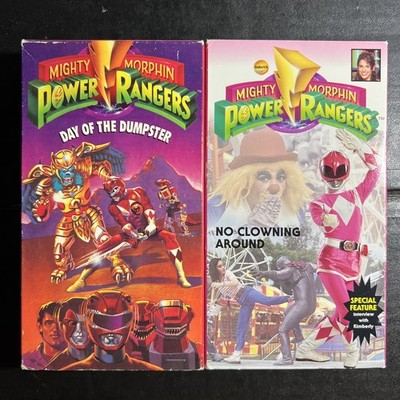 Mighty Morphin Power Rangers VHS Lot Of 2 | eBay